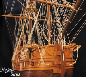 Majestic Series - 17th Century Dutch Flute - Ship Model #1
